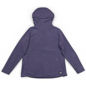 Mountain Hardwear Summit Grid Fleece Hoodie Purple Large Tunic Hoody